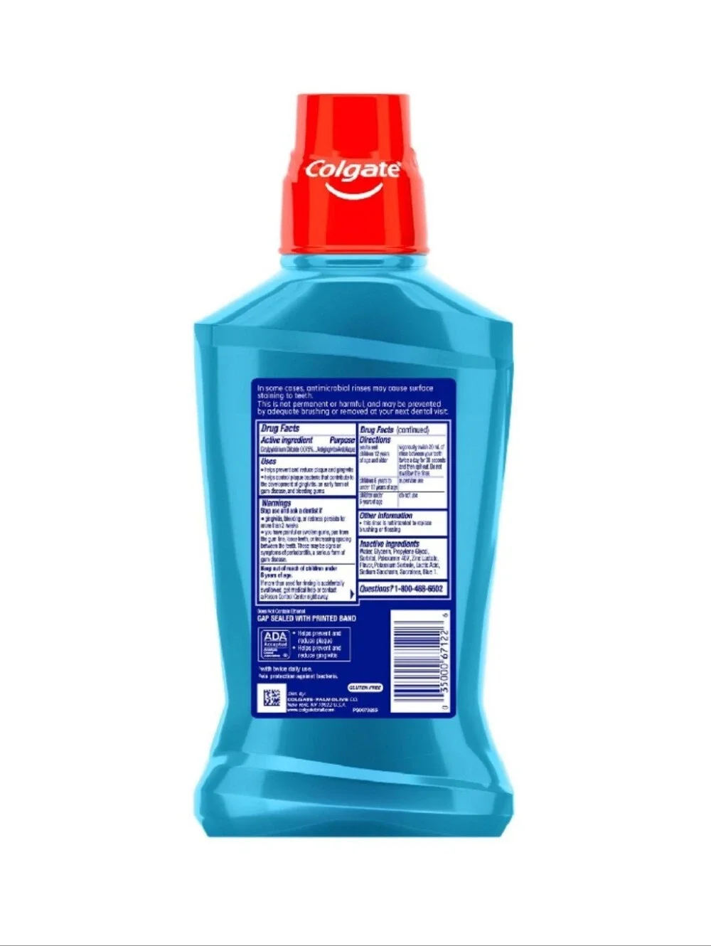 ⭐4/$15 Colgate Total Pro-Shield Mouthwash Peppermint